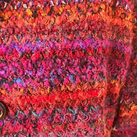 Jewel, toned, mohair blend jacket - Picture 5 of 8